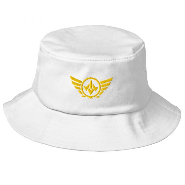 Gold Embroidered Logo Bucket Hat | Premium