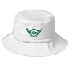 Kelly Green Embroidered Logo Bucket Hat | Premium