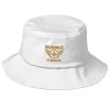 Old Gold Embroidered Brand Logo Bucket Hat | Premium