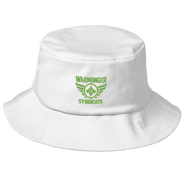 Kiwi Green Embroidered Brand Logo Bucket Hat | Premium