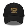 Old Gold Embroidered Brand Logo Dad Cap | Classic Style