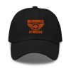 Orange Embroidered Brand Logo Dad Cap | Classic Style