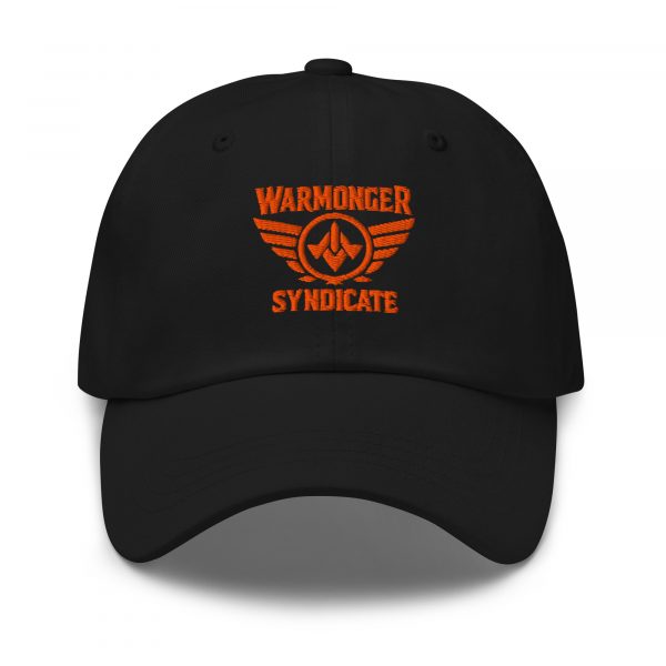 Orange Embroidered Brand Logo Dad Cap | Classic Style