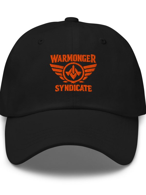 Orange Embroidered Brand Logo Dad Cap | Classic Style