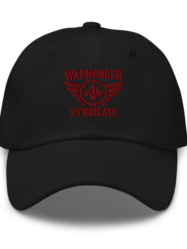 Maroon Embroidered Brand Logo Dad Cap | Classic Style