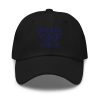 Navy Embroidered Brand Logo Dad Cap | Classic Style