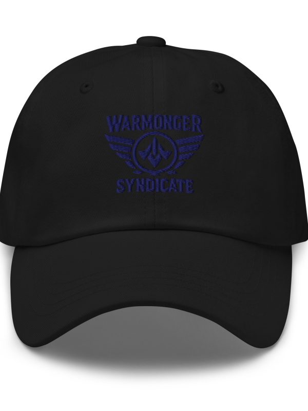 Navy Embroidered Brand Logo Dad Cap | Classic Style