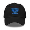 Aqua Embroidered Brand Logo Dad Cap | Classic Style