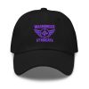 Purple Embroidered Brand Logo Dad Cap | Classic Style