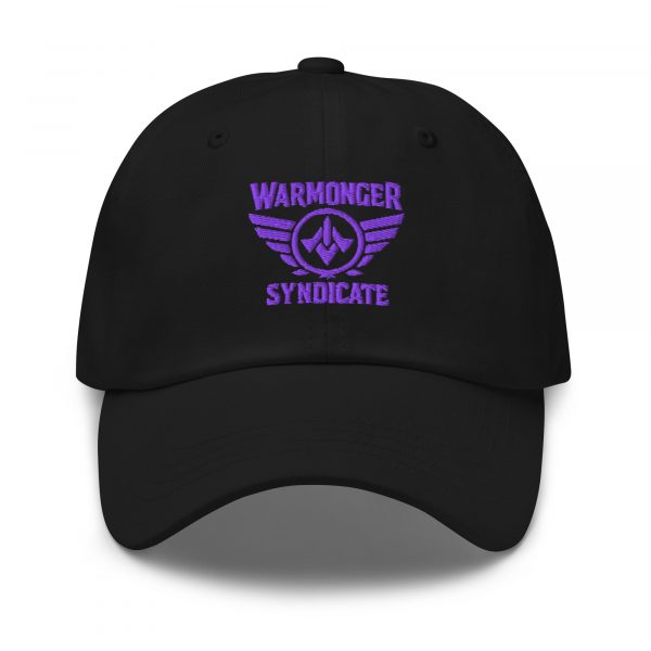 Purple Embroidered Brand Logo Dad Cap | Classic Style