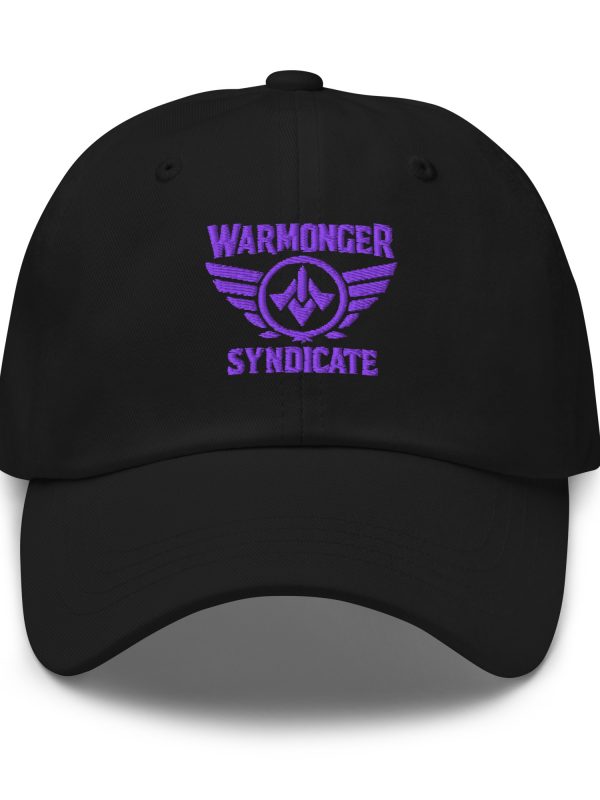 Purple Embroidered Brand Logo Dad Cap | Classic Style