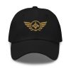 Old Gold Embroidered Logo Dad Cap | Classic Style