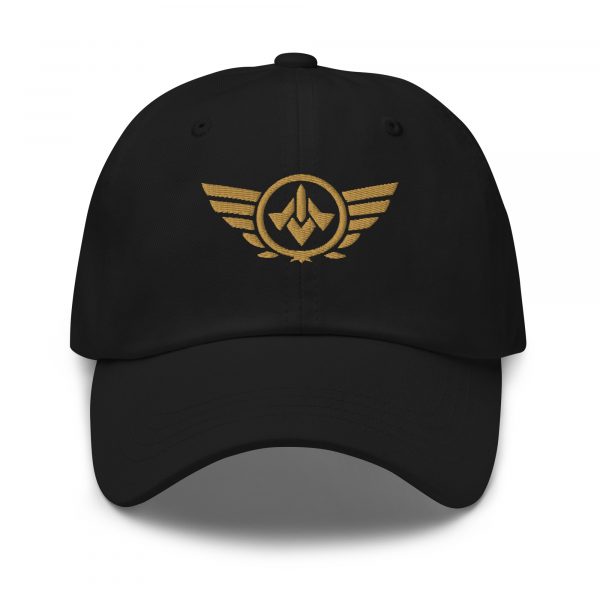 Old Gold Embroidered Logo Dad Cap | Classic Style