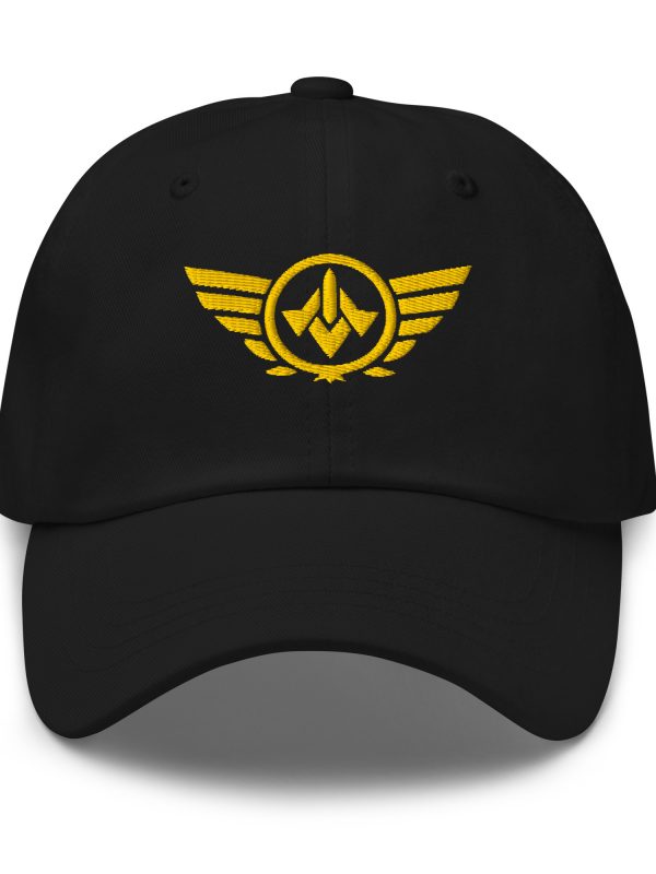 Gold Embroidered Logo Dad Cap | Classic Style
