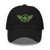 Kiwi Green Embroidered Logo Dad Cap | Classic Style