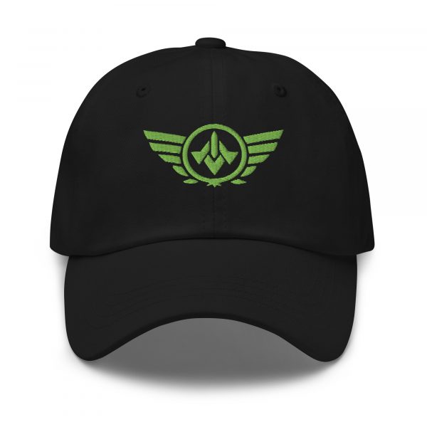 Kiwi Green Embroidered Logo Dad Cap | Classic Style