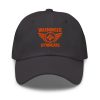 Orange Embroidered Brand Logo Dad Cap | Classic Style