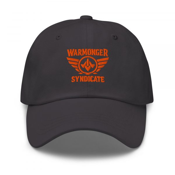 Orange Embroidered Brand Logo Dad Cap | Classic Style
