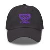 Purple Embroidered Brand Logo Dad Cap | Classic Style
