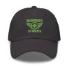 Kiwi Green Embroidered Brand Logo Dad Cap | Classic Style