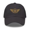 Old Gold Embroidered Logo Dad Cap | Classic Style