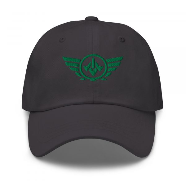 Kelly Green Embroidered Logo Dad Cap | Classic Style