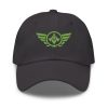 Kiwi Green Embroidered Logo Dad Cap | Classic Style