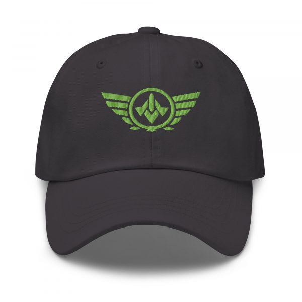 Kiwi Green Embroidered Logo Dad Cap | Classic Style