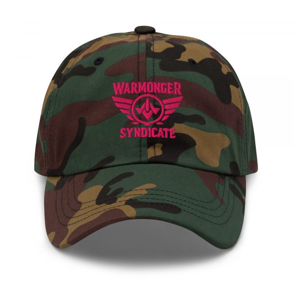 Flamingo Embroidered Brand Logo Dad Cap | Classic Style