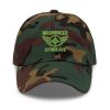 Kiwi Green Embroidered Brand Logo Dad Cap | Classic Style