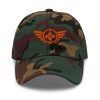 Orange Embroidered Logo Dad Cap | Classic Style
