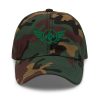 Kelly Green Embroidered Logo Dad Cap | Classic Style