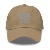Grey Embroidered Brand Logo Dad Cap | Classic Style