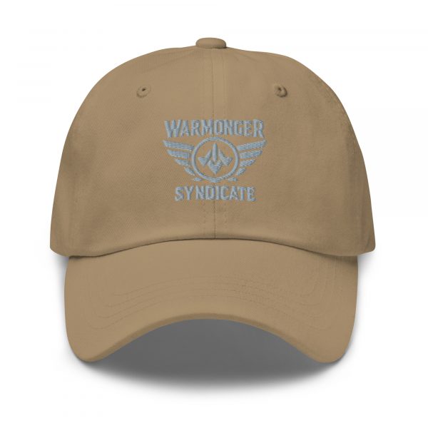 Grey Embroidered Brand Logo Dad Cap | Classic Style