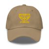 Gold Embroidered Brand Logo Dad Cap | Classic Style