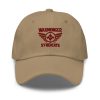 Maroon Embroidered Brand Logo Dad Cap | Classic Style