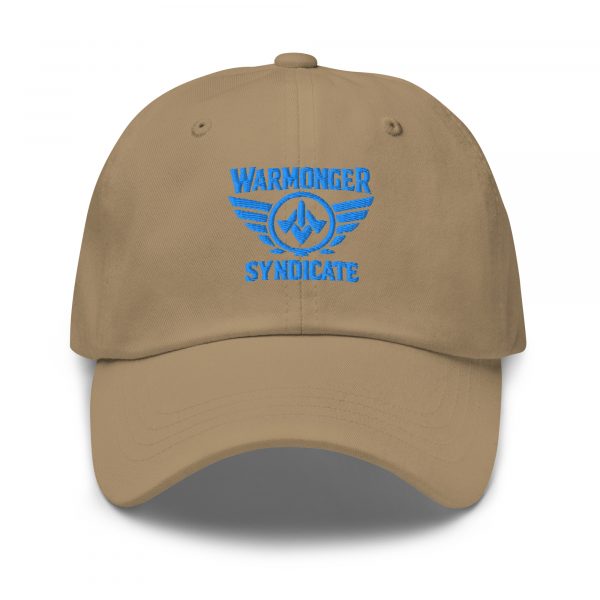 Aqua Embroidered Brand Logo Dad Cap | Classic Style
