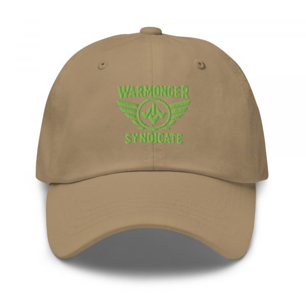 Kiwi Green Embroidered Brand Logo Dad Cap | Classic Style