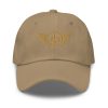 Old Gold Embroidered Logo Dad Cap | Classic Style