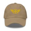 Gold Embroidered Logo Dad Cap | Classic Style