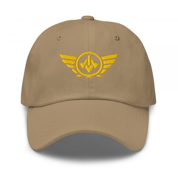 Gold Embroidered Logo Dad Cap | Classic Style
