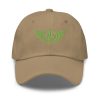 Kiwi Green Embroidered Logo Dad Cap | Classic Style
