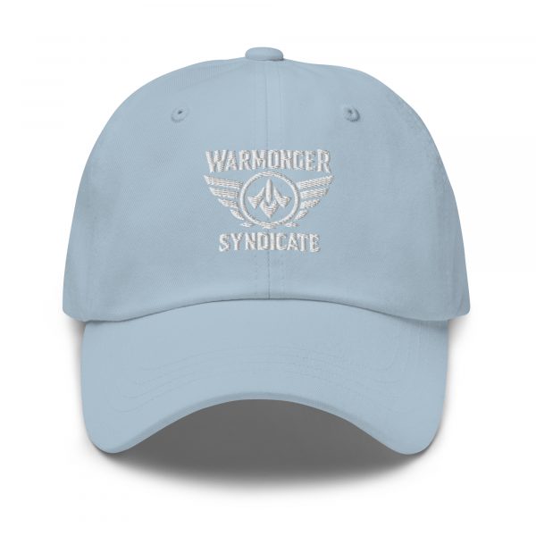 White Embroidered Brand Logo Dad Cap | Classic Style