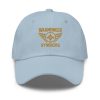 Old Gold Embroidered Brand Logo Dad Cap | Classic Style