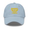 Gold Embroidered Brand Logo Dad Cap | Classic Style