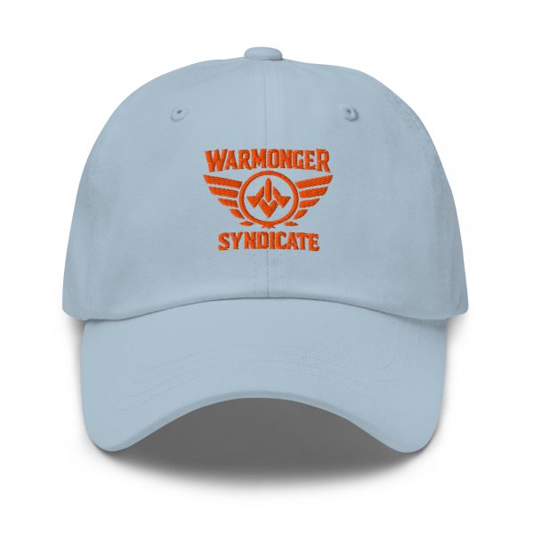 Orange Embroidered Brand Logo Dad Cap | Classic Style