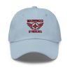 Maroon Embroidered Brand Logo Dad Cap | Classic Style
