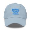 Aqua Embroidered Brand Logo Dad Cap | Classic Style
