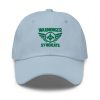 Kelly Green Embroidered Brand Logo Dad Cap | Classic Style
