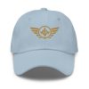 Old Gold Embroidered Logo Dad Cap | Classic Style